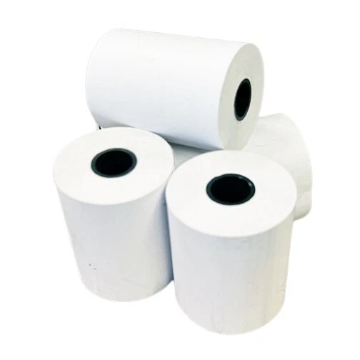 100 rollos de papel de recibo térmico para tarjeta de crédito de 2-1/4" x 85' POS Foto 3 de 4