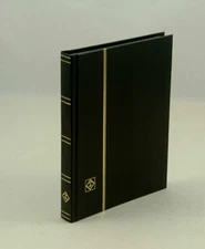 Lighthouse 32 Page Hardcover Stockbook (6 1/2" X9") Black - LS2/16 Free Shipping