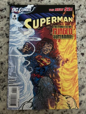 Superman #4 Vol. 3 (DC, 2012) VF+
