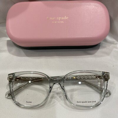 Kate Spade Payton Women Eyeglasses Square 01ED Green 52mm  display picture 1