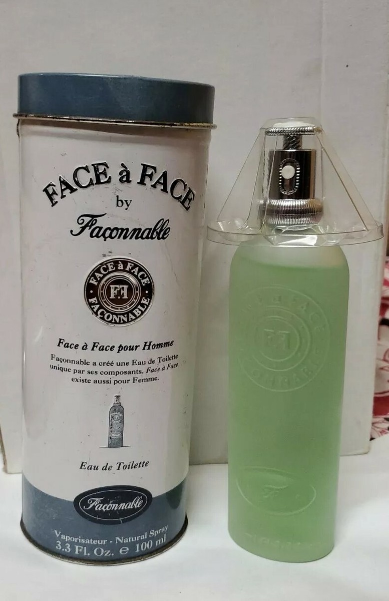 FACE A FACE POUR HOMME by FACONNABLE 3.3oz EDT NATURAL SPRAY