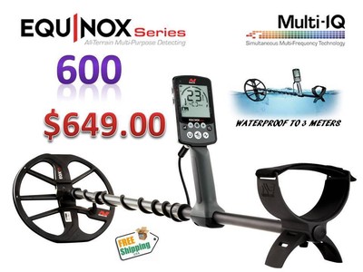 Minelab S New Equinox 600 Metal Detector Waterproof To 3 Meters Ships Free 811493016696 Ebay