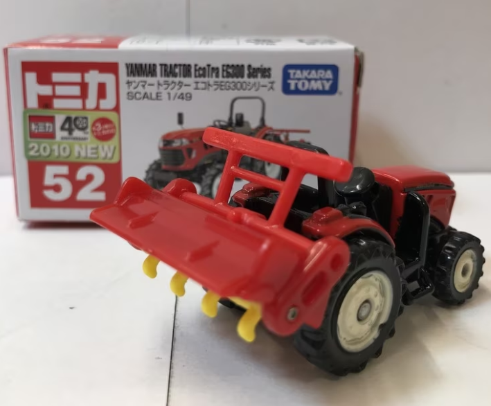 Tomica Takara Tomy #52 Yanmar Tractor EcoTra EG300 Series Diecast