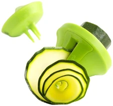 Mastrad Deco Veggie Slicer - 3-in-1 Spiral / Julienne Vegetable Slicer
