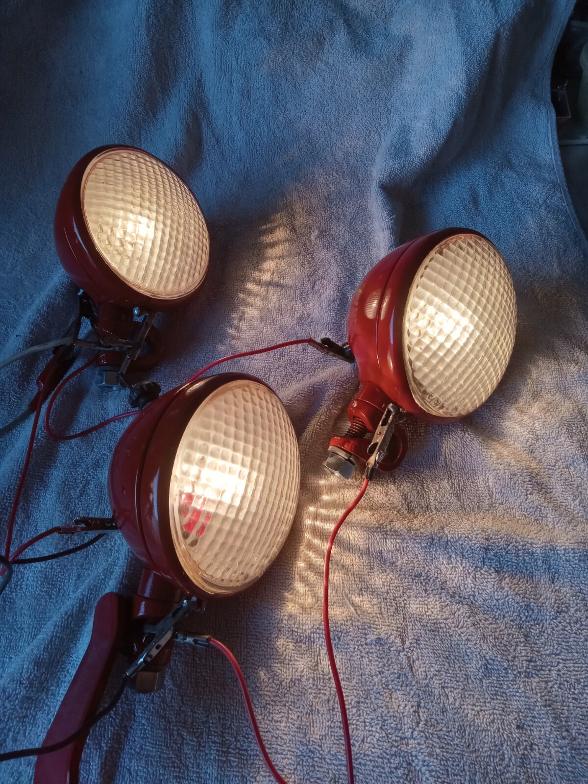 set of 3 vintage Farmall tractor lights 1095 eBay