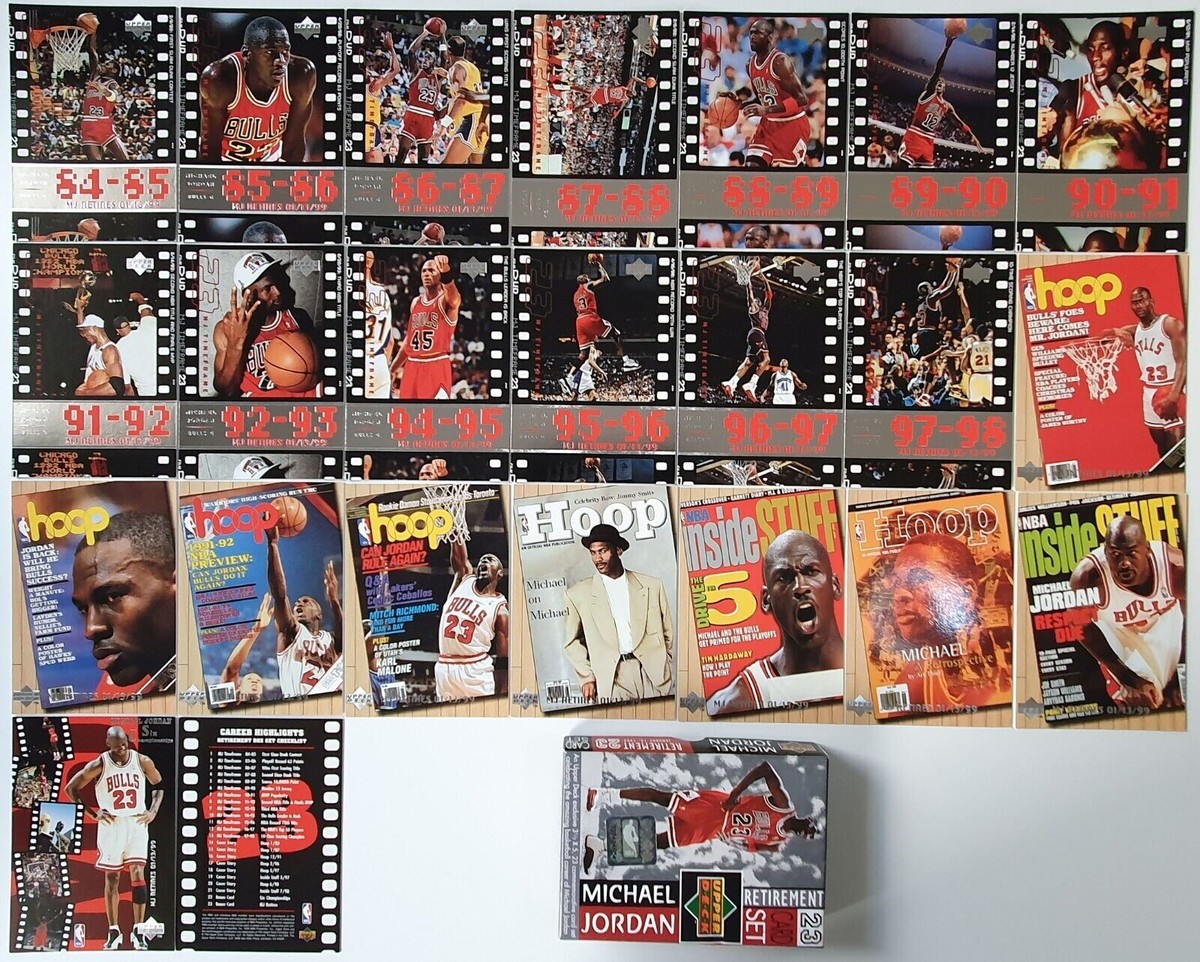 レア90S UPPERDECK JORDAN RETIREMENT CARD