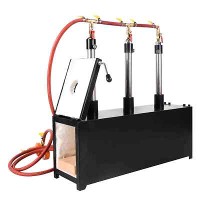 Propane Forge Propane Knife Forge Three Burner w/1 door Farriers Furnace Square