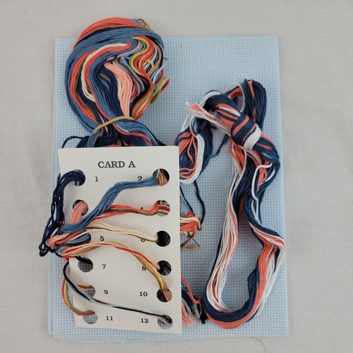 Flamingo X Stitch Kit Janlynn Pink Bird Coastal Beach Cottage Core Tropical NOS - Picture 3 of 6