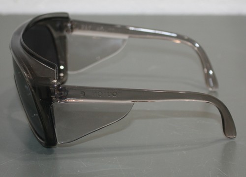 Vintage Bouton Panaspec Plus Safety Spectacle 8600, Z87, Smoke Frame/Mirror Lens - Afbeelding 2 van 5