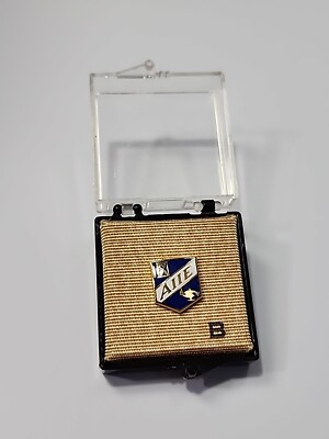AIIE Member Lapel Pin Am. Inst. of Industrial Engineers 1/10 10K Dieges & Clust