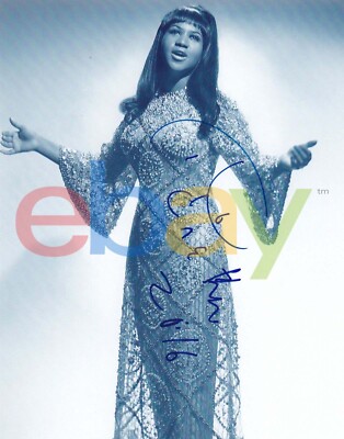 aretha franklin blue dress Signed 8x10 photo Queen Of Soul reprint ASOS Design - Long pcat-317 Waist Size:29″