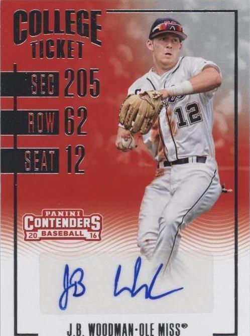 2016 Panini Elite Extra Edition - J.B. Woodman #34 - 1 of 1
