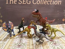 Imaginext Jurassic World Park Camp Cretaceous Carnotaurus Dinosaur Figure LOT