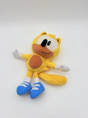 Sonic the Hedgehog Ray Squirrel Plush Yellow SEGA Collectors Rare Blue Shoes 9''