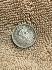 1853 P Seated Liberty Half Dime with Arrows AMAZING DETAIL!!