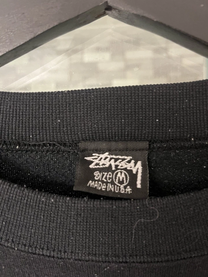 1980s Stussy Surf Crewneck Size Large But Tagged Medium Made In USA - Image 3 of 4