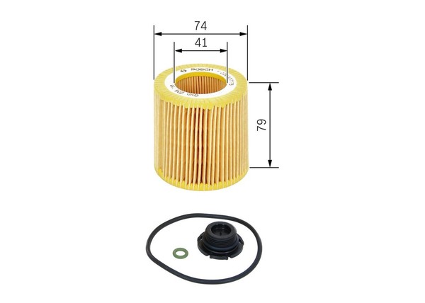 Bosch Oelfilter Fuer BMW F026407175-image