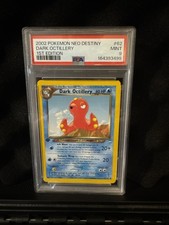 2001 Pokemon Neo Destiny 62 Dark Octillery 1st Edition PSA 9
