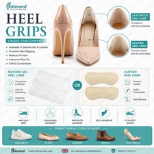 PEDIMEND&trade; Back of Heel Cushion to Prevent Blisters - Heel Grips for Shoe Too Big