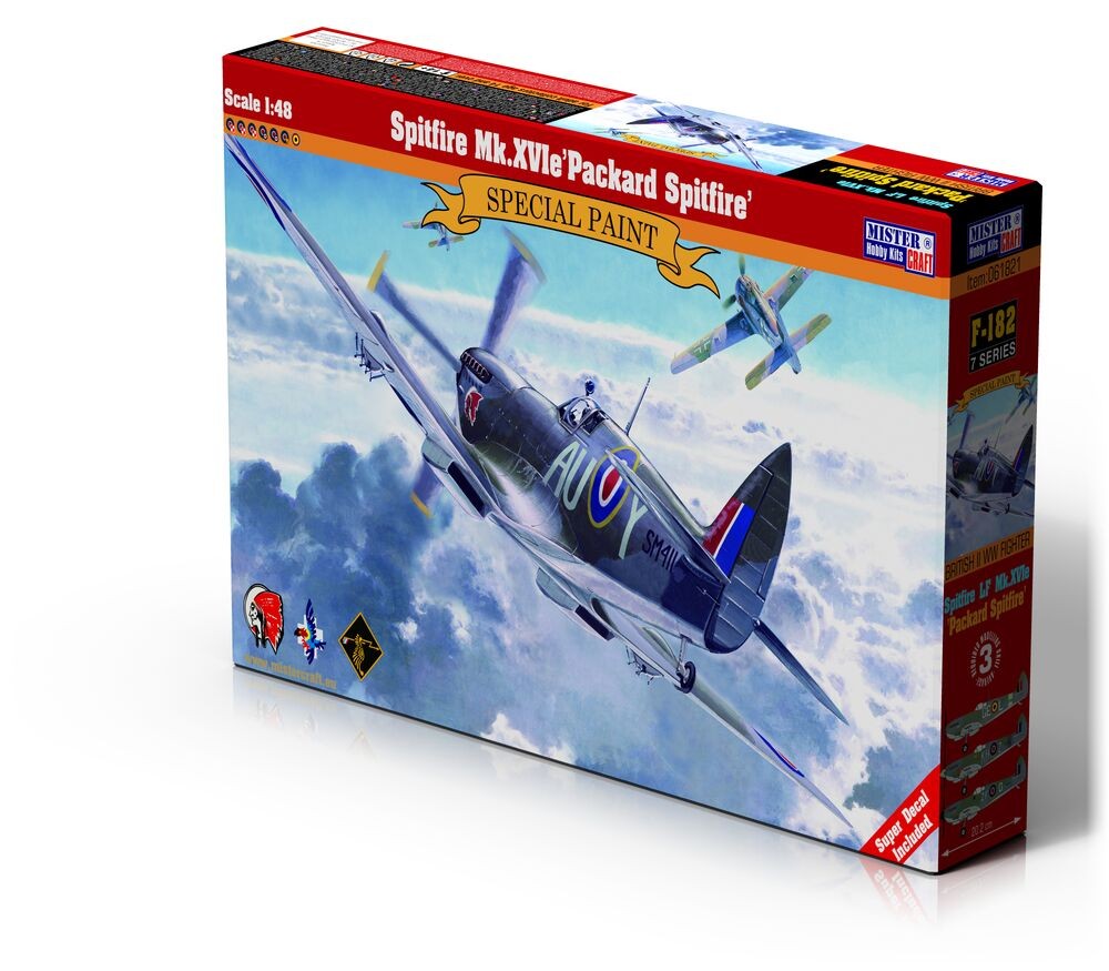 Mistercraft F-182 - 1:48 Spitfire Mk. XVI E Packard - New