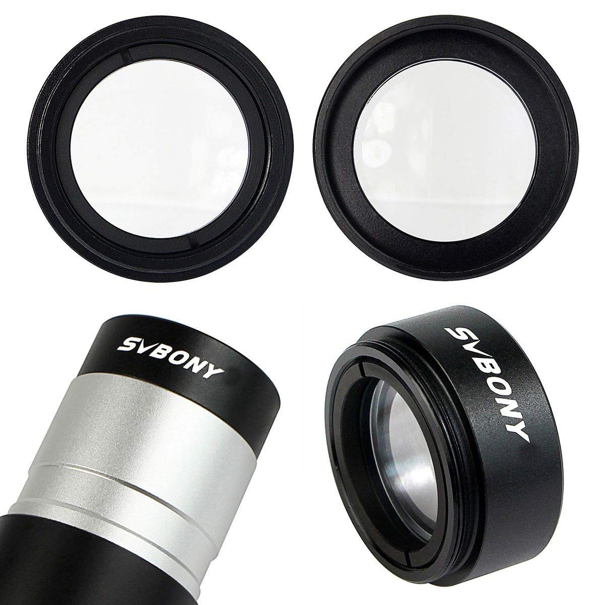 0.5X Telescope Focal Reducer 1.25 inches Filter Thread 28x0.6mm on Both Sides