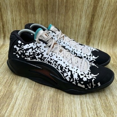 #ad Nike Air Jordan Zion 3 Pressure Men#x27;s Size 12 Black White Shoes Sneakers $49.00