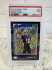 2024 Panini Donruss Optic Drake Maye RC Purple Shock Prizm #229 PSA 9