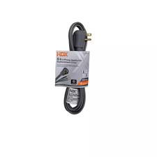 6 Ft. 16/3 13 Amp 3-Prong Appliance Replacement Cord, Grey
