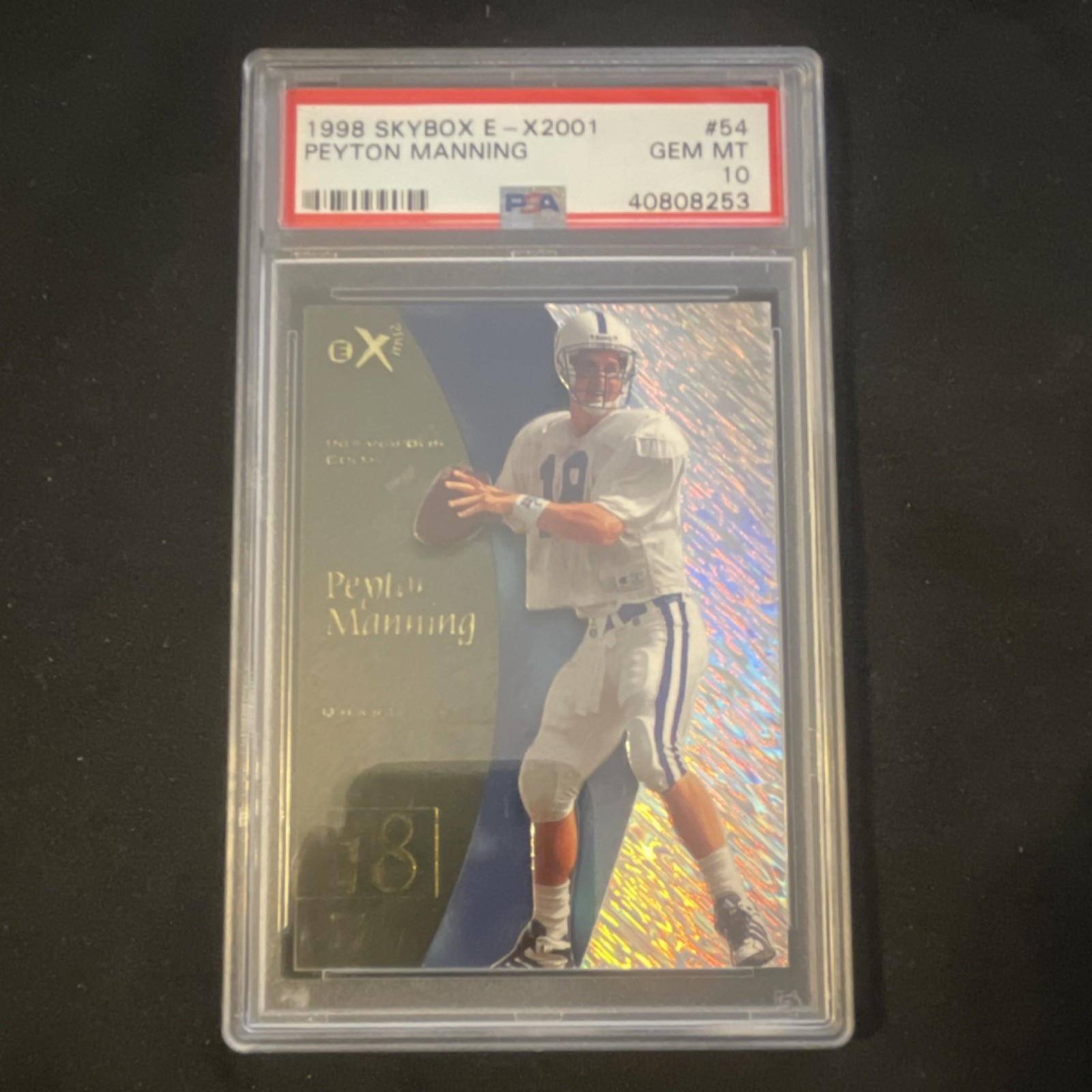 Peyton Manning Skybox E-X2001 #54 Base