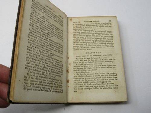 Catechism History of Scripture 1865 by M. J. Kerney HC Catholicism Civil War Era - Picture 7 of 9
