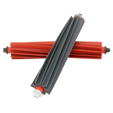 1 Set Main Brushes Compatible with Roborock S8, S8+, S8 Pro Ultra, Q5 Black/Red