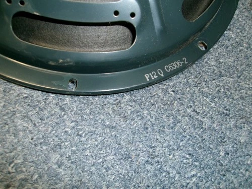 VINTAGE JENSEN P12Q 12" ALNICO INSTRUMENT SPEAKER 1958 image 3