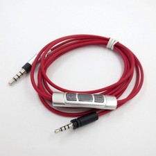 Over-Ear On-Ear Headphones Cable Remote & Mic for Sennheiser Momentum 1.0 2.0
