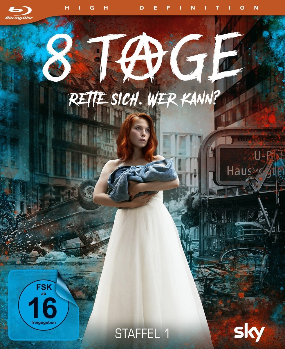 8 Tage - Rette sich. Wer kann? Die komplette 8-teilige Se... Blu-ray *NEU*OVP*