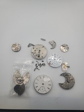 Antique Elgin  Waltham Pocket Watch Movements For Parts Repair Lot Of 6
