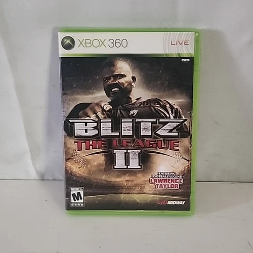 Blitz: The League II 2 Case with Manual for Xbox 360 (2008) (NO GAME)