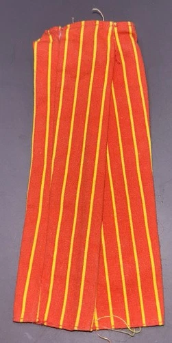 Vintage 1970s Barbie Ken Doll Best Buy #7421 Orange Yellow Striped Pants