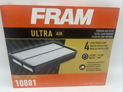 New FRAM Ultra Air Premium Filter 10881 Hyundai/Kia 4yr/40k Mile Protect FreeS&H