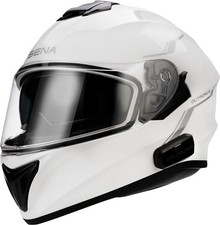 SENA Outforce Motorcycle Helmet White