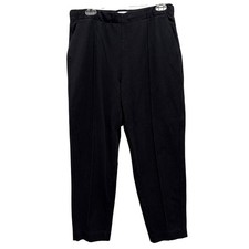 Everlane The Dream Pant Black Straight Leg Minimalist Tailored Size Large