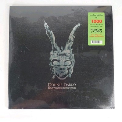 DONNIE DARKO NEWBURY COMICS CLEAR 180G VINYL & METALLIC GATEFOLD SLEEVE NEW