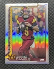 2025 Topps Chrome - Jayden Daniels #295 Refractor Washington Commanders