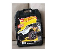 All New Hotwheels and matchbox car assortment of 42 cars in storage case