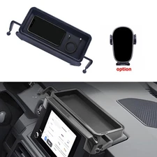For Toyota 4Runner 2025 Dash Storage Box Organizer Tray 8"Screen Phone Holder