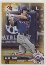 2017 Bowman Draft Gold 38/50 Quinn Brodey #BD-24 0b5