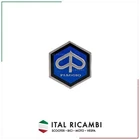 PIAGGIO FRONT 25 X 30 MM V HEXAGONAL ALUMINUM COAT OF ARMS LOGO SHIELD