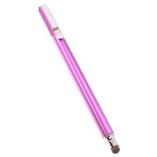Purple Stylus Touch Screen Pen Fiber Tip Aluminum Lightweight for Smart Phones