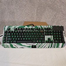 Razer Black Widow Ultimate Mechanical Gaming Keyboard Black Green Marble Custom