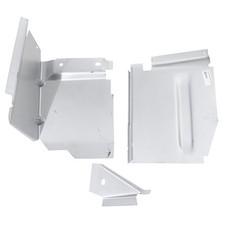 Torque Box Weld-Thru Primer Two-Piece Passenger Mustang Coupe/Fastback 1967-1970