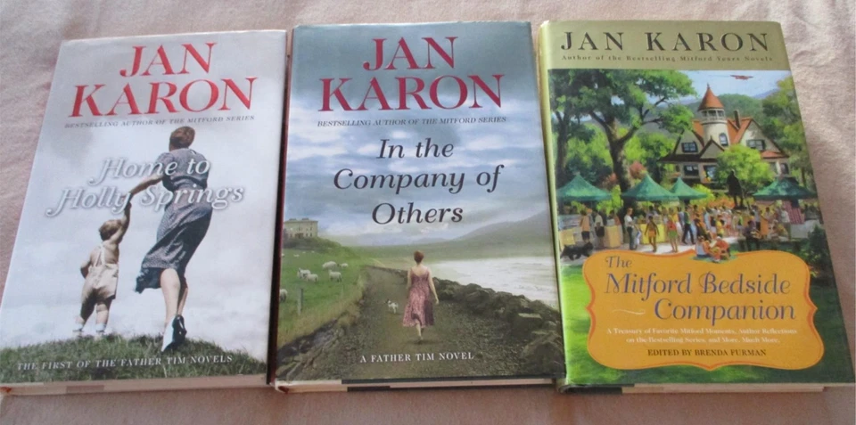 JAN KARON 21 HCDJ Book Lot Full MITFORD Series COMPANION COOKBOOK TIM + JEREMY - Imagem 4 de 4